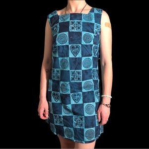 🔥BOGO50%🔥 Vintage Y2K does 60s Retro Hostess Dress